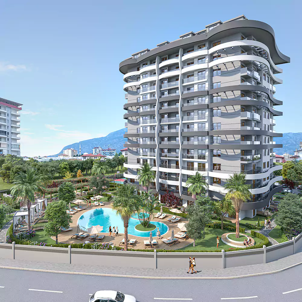 Modern residential project in Mahmutlar, Alanya (5)